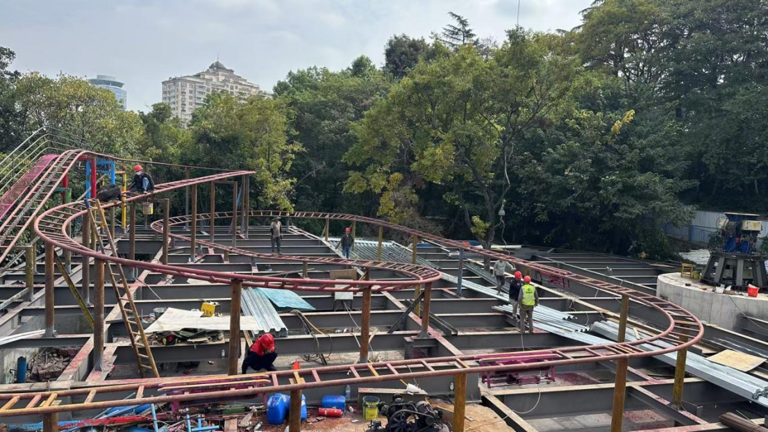 圓通山小小游樂場搬遷加固工程